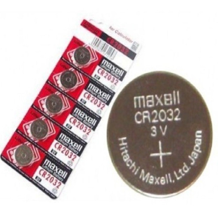 PIN MAXCELL CR 2032- VĨ 5 CỤC - LOẠI TỐT- 000143