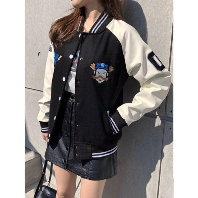 [free ship 15k] áo bomber- áo khoác bomber  cúc bấm áo bomber nam from chuẩn ôm dáng cực chất KD03 giá tốt