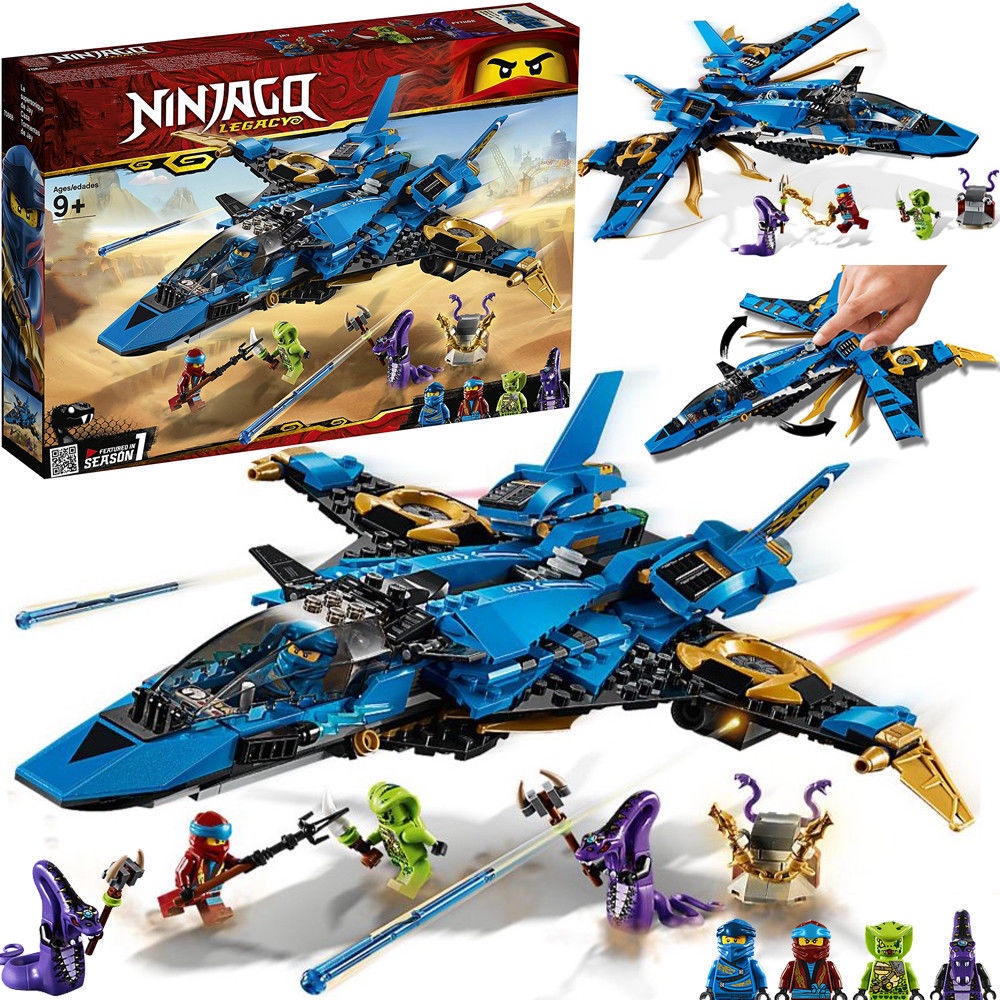 Ninjago Jie’s Storm Fighter tương thích với  Boys Lắp ráp các khối xây dựng
