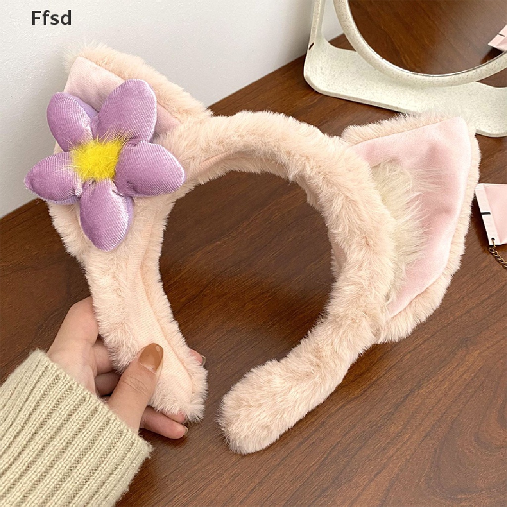 {Ffsd} Dây Cột Tóc Lông Nhung Nhỏ Nhắn Hình Cáo Linabell Fox Stellalou Duffy Bắt Nơ * Nóng Bỏng