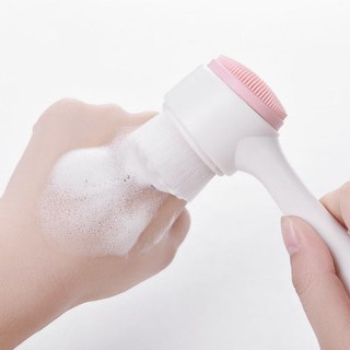 Cọ Rửa Mặt 3d Hai Mặt Tiện Dụng