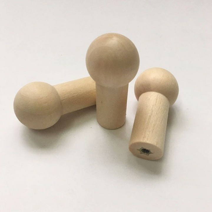 Móc gỗ Treo tường Siêu chắc chắn bộ 2 cái