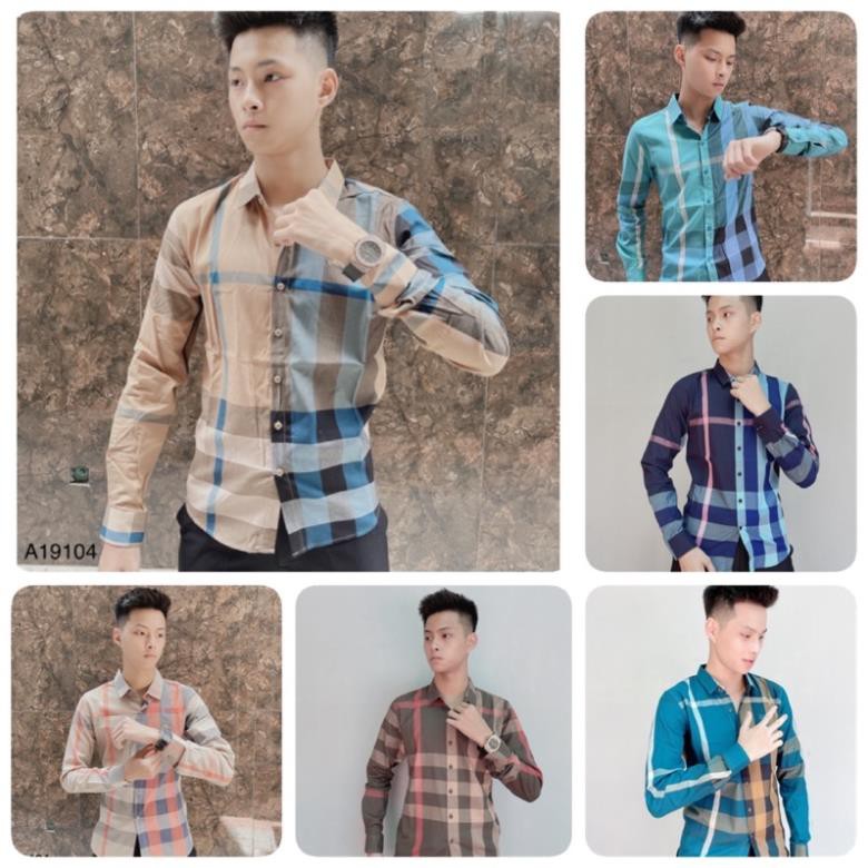 [Ảnh Thật] Sơ Mi Kẻ BBR _ SƠ MI NAM BBR HÀNG Đẹp