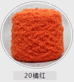 len bông xù cuộn 100g