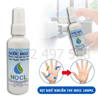 Nước khử trùng sát khuẩn HOCL 100ml