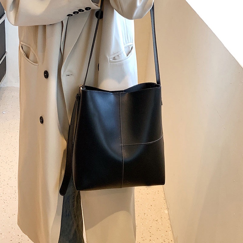 IELGY Túi Đeo Vai Thời Trang retro Cao Cấp Dễ Phối Đồ Cho Nữ