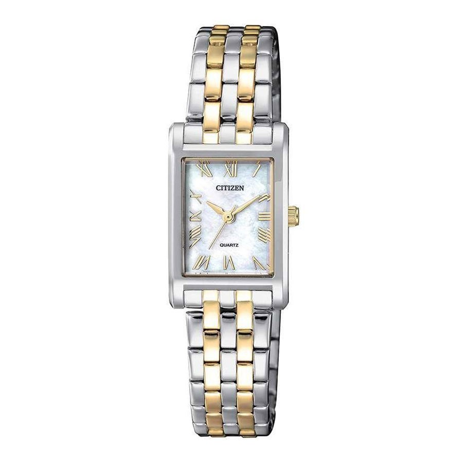 Đồng Hồ Nữ Citizen Dây Thép Không Gỉ EJ6124-53D - Mặt Xà Cừ