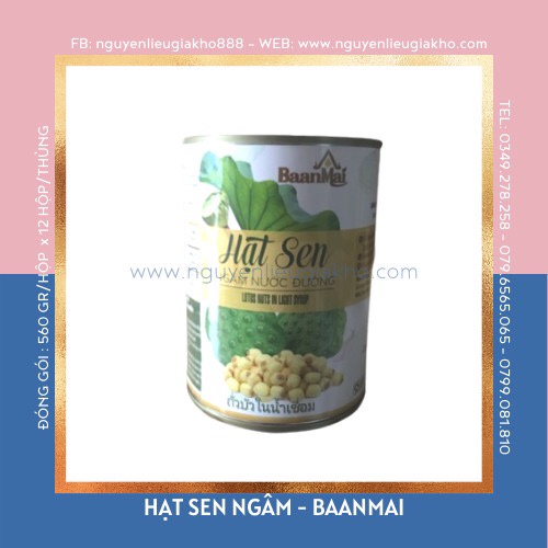 Hạt sen Ban mai