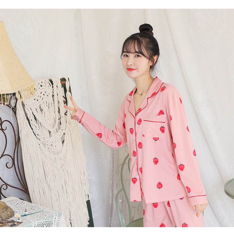 [Mã WAPUSH hoàn 12% xu đơn 99k] Bộ ngủ pijama dài tay thun sữa siêu hot [BD01] | BigBuy360 - bigbuy360.vn