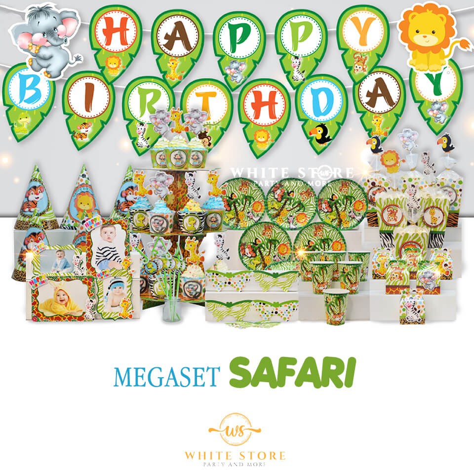 Mega Set Trang Trí – SAFARI