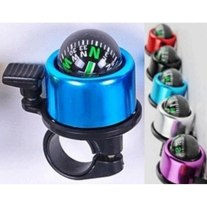 Chuông gắn tay cầm kiêm la bàn định hướng cho xe đạp xe máy vừa dẽ thương vừa hữu ích | BigBuy360 - bigbuy360.vn