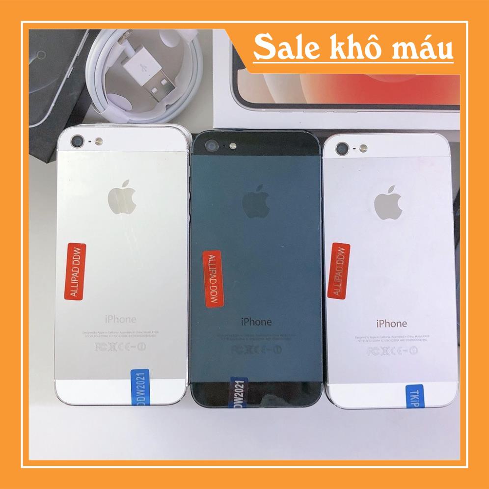 ĐIỆN THOẠI I Phone 5 QUỐC TẾ, CHÍNH HÃNG. TẶNG PHỤ KIỆN KHI MUA MÁY
