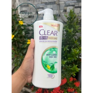 Dầu gội Clear Bạc Hà 900g