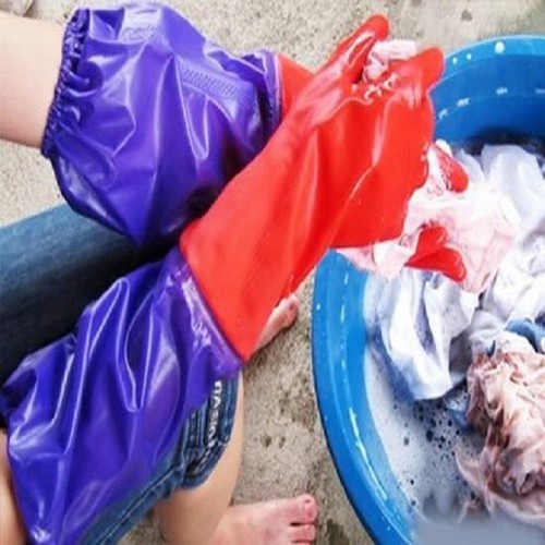 GĂNG TAY CAO SU RỬA BÁT LÓT NỈ CHỐNG LẠNH