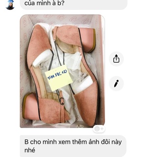 Combo 2 đôi giày cao gót chat để chọn mẫu