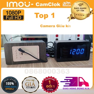 Camera đồng hồ led mắt ẩn 1080p chính hãng