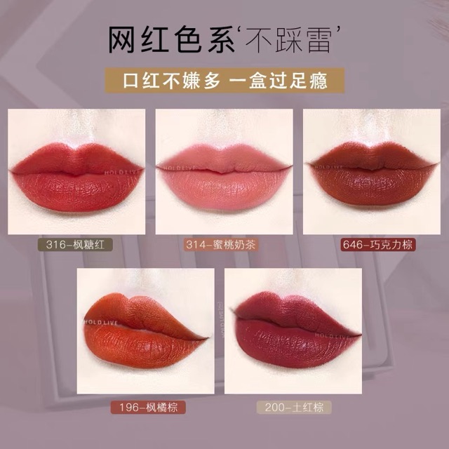 [CÓ SẴN] Set 5 thỏi son Hold Live | BigBuy360 - bigbuy360.vn