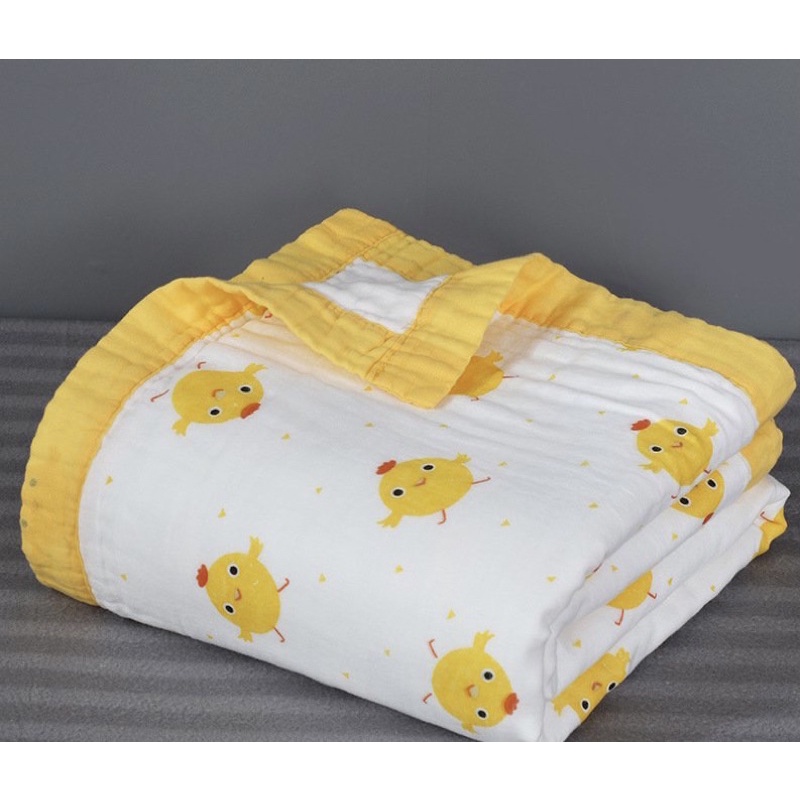 Khăn xô đa năng 4 lớp cotton bo viền Mom Trusted PD-032