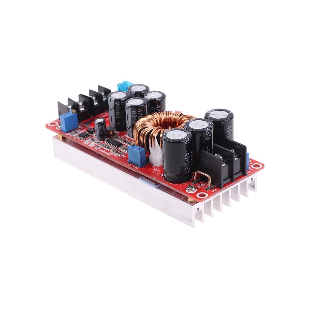 Mạch nguồn tăng áp DC-DC 1200W; cố định dòng điện + cố định điện áp ngõ ra