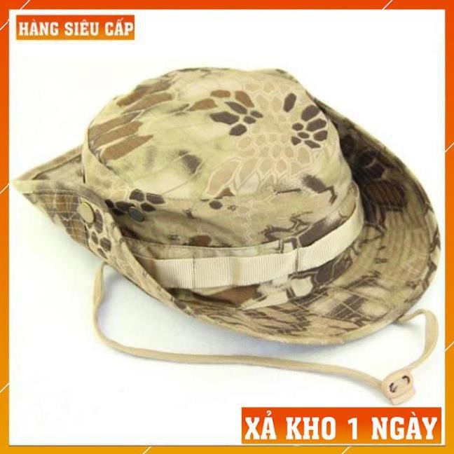 [FreeShip – Xả Kho 1 Ngày] Mũ Tai Bèo Lính Mỹ - Nón Tai Bèo Rằn Ri