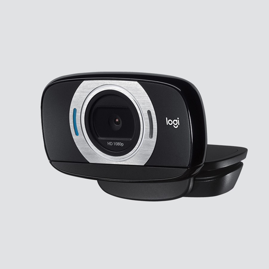 [Mã ELLOGIWL5 giảm 10%] Webcam Logitech C615 1080p HD 30 FPS - Xoay 360o, tự động lấy nét, chỉnh sáng, mic giảm ồn