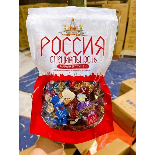Kẹo Socola mix vị gói 500g