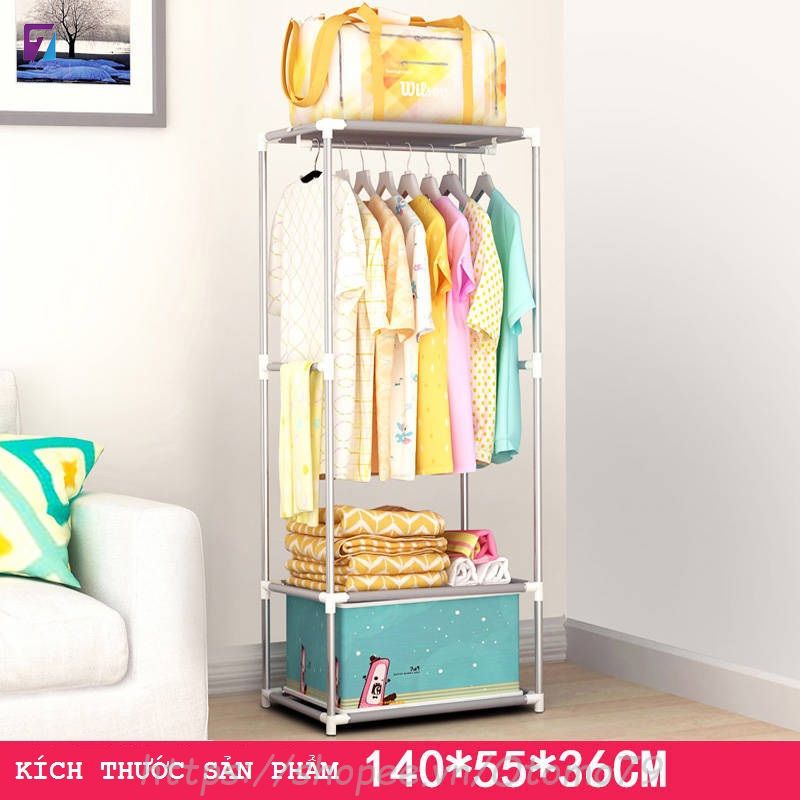 Kệ Treo Quần Áo Đa Năng Hình Chữ H