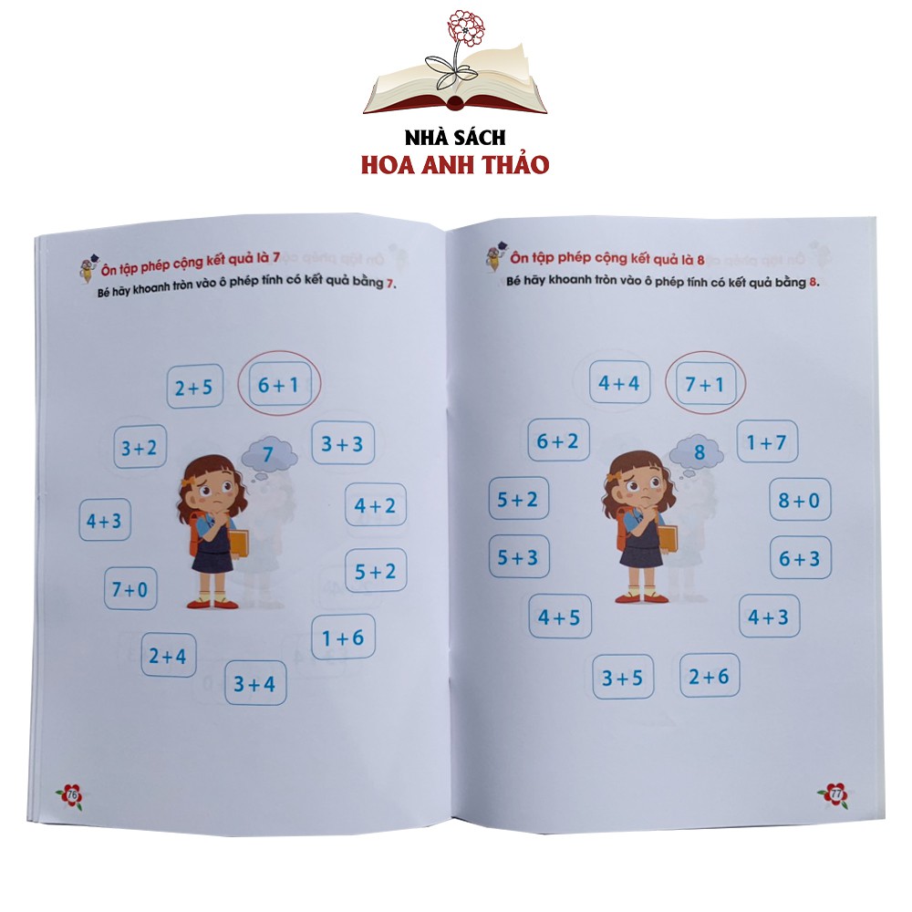 Sách Bé học toán hành trang cho bé tự tin vào lớp 1