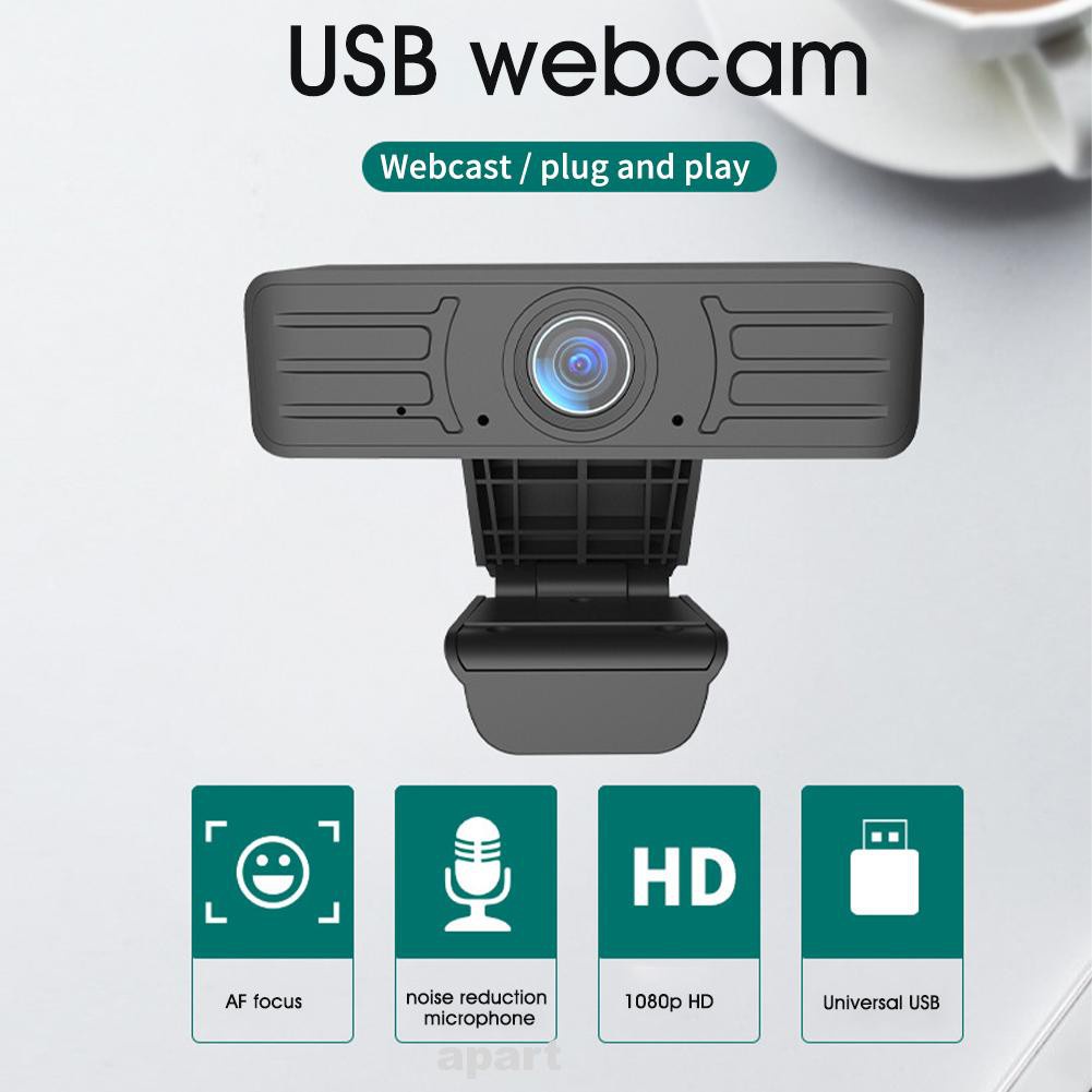 Webcam Hd Usb 2.0 Giảm Tiếng Ồn Dễ Lắp Đặt Tiện Dụng Cho Gia Đình / Văn Phòng