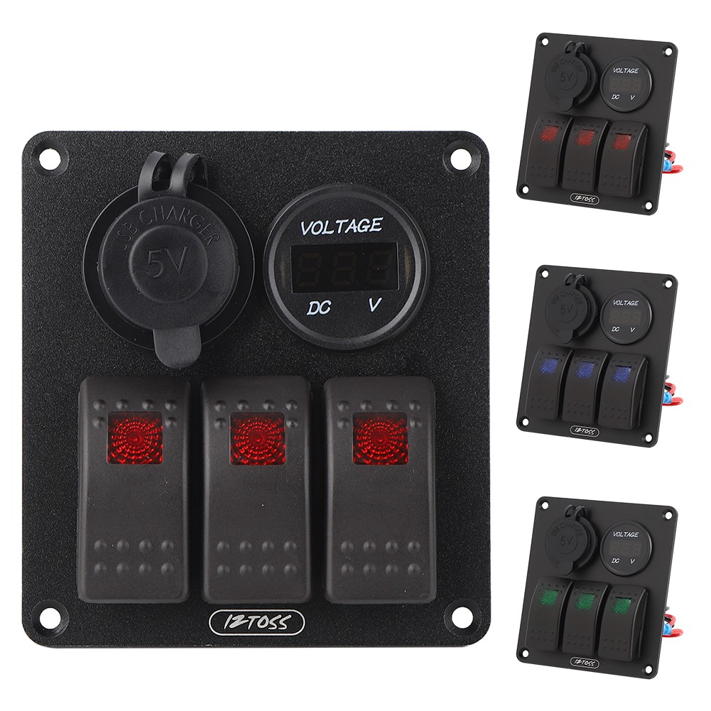 Bảng Công Tắc Bật / Tắt Đa Năng Treee 3marine Hiển Thị 4.8a