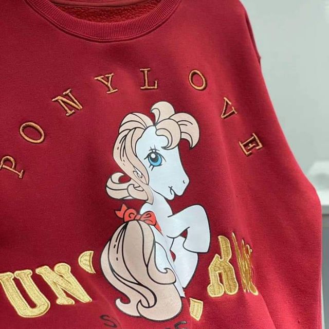 Áo nỉ pony