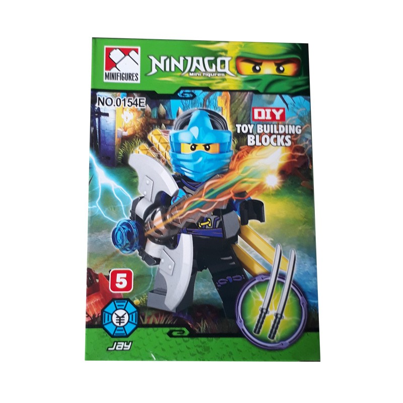 Xếp Hình Nhân Vật Ninjago 6 Màu YTC5060