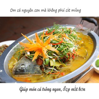 KHAY LẨU CÁ INOX
