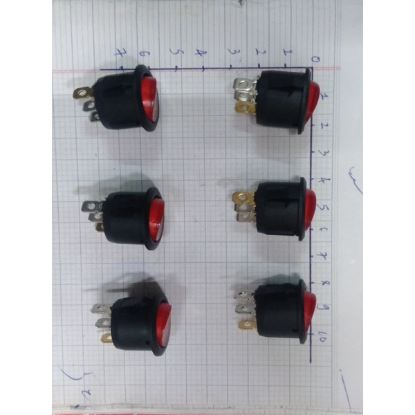 Công Tắc ON-OFF 3 Chân có đèn báo