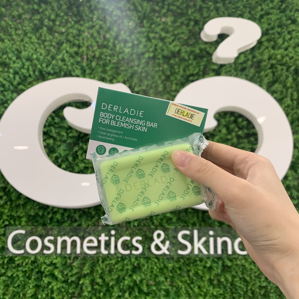 Xà Phòng Derladie - Xà Bông Cục Giảm Mụn Lưng Cơ Thể Derladie Body Cleansing Bar Blemish Skin 50gr | BigBuy360 - bigbuy360.vn