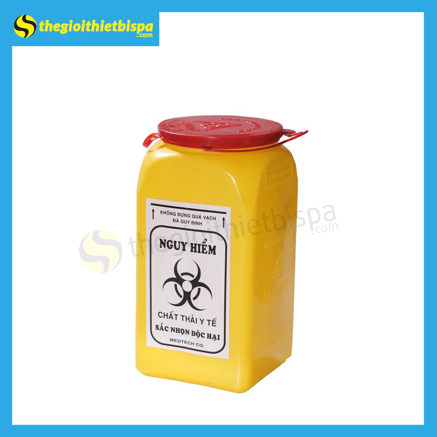 Hộp Đựng Vật Sắt Nhọn Y Tế