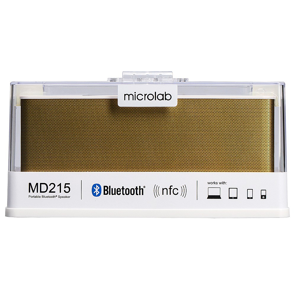 Loa sạc Microlab MD-215 Bluetooth - Hàng chính hãng