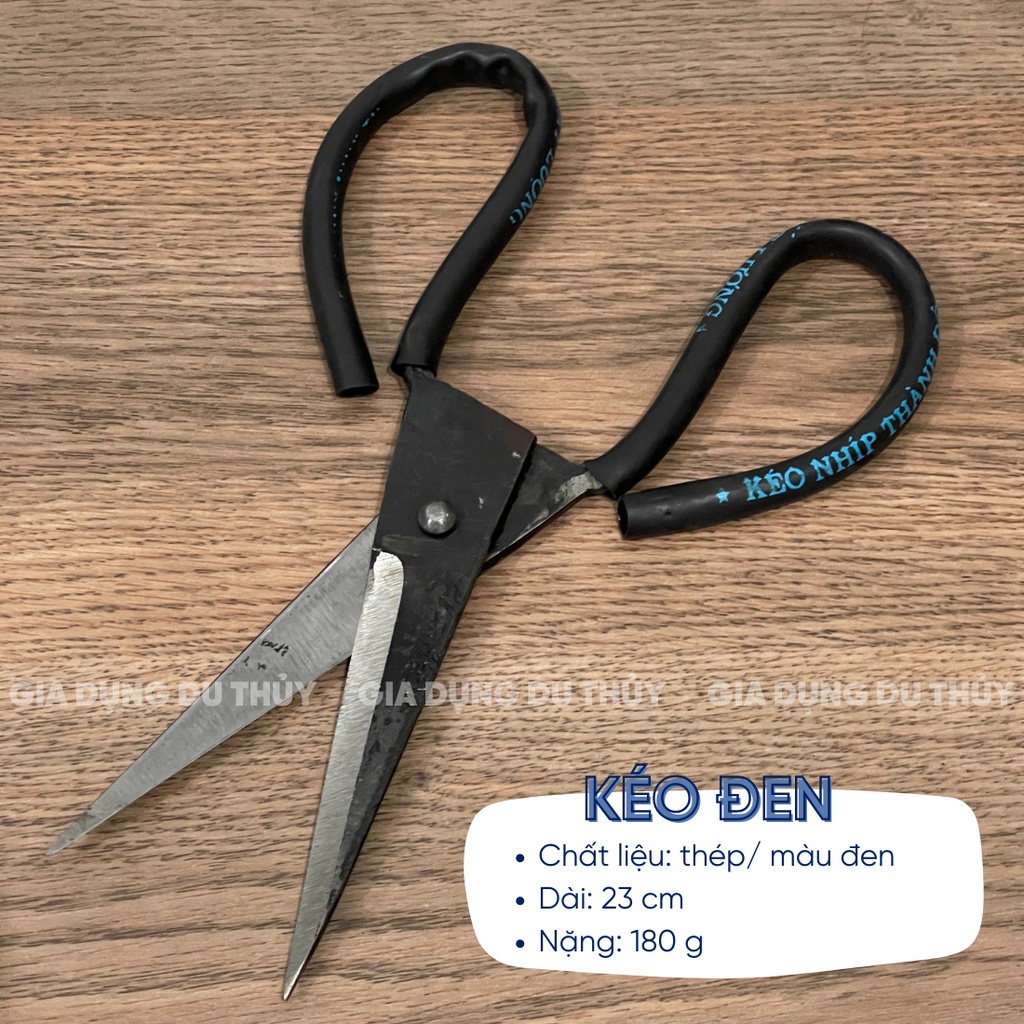 Kéo thép, kéo sắt cắt cá chuyên dụng lưỡi kéo siêu bén làm cá, mực, tôm, hải sản cực nhanh thương hiệu Thành Đô