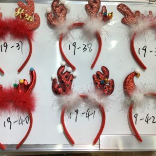 Sỉ bịch 12 cái cài sừng noel 2019