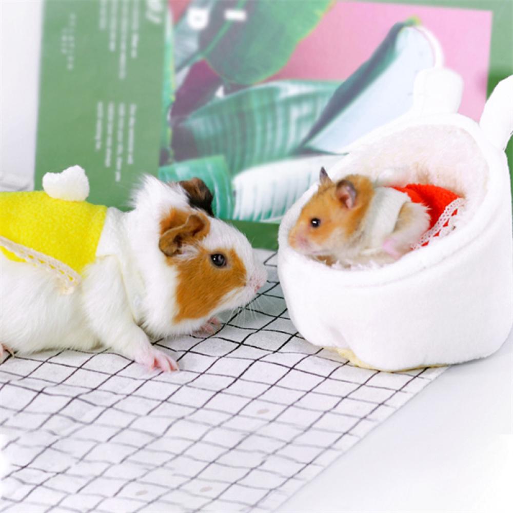 Timekey Áo Vest Kèm Nón Đính Nơ Đáng Yêu Dành Cho Chuột Hamster / Sóc I9Y2