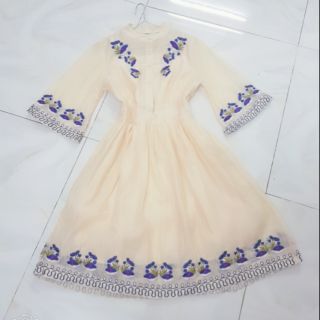 Đầm thêu tiền