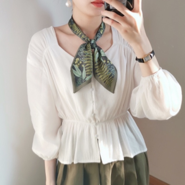 Khăn choàng cổ mini dễ thương ( Có ảnh thật) - Maben