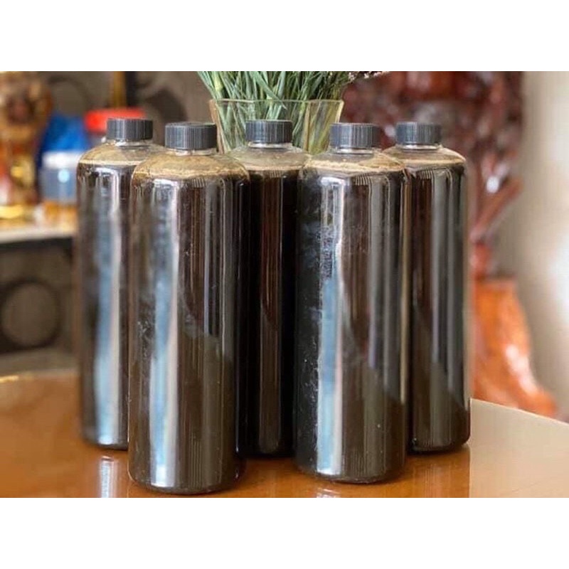 Mật Ong Đắng Rừng Hoa Sâm Ngọc Linh  hỗ trợ viêm họng, mất ngủ, hệ tiêu hoa chai 500ml