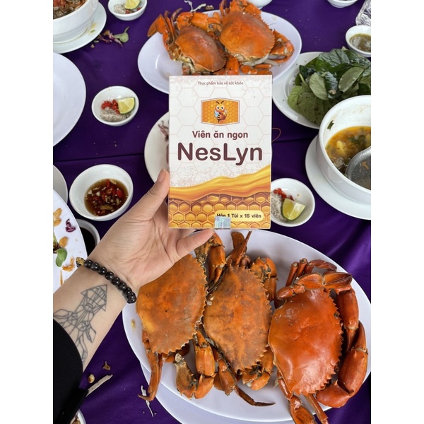 Viên ăn ngon NesLyn hỗ trợ tiêu hoá, giúp ăn ngon,ngủ ngon tăng cân