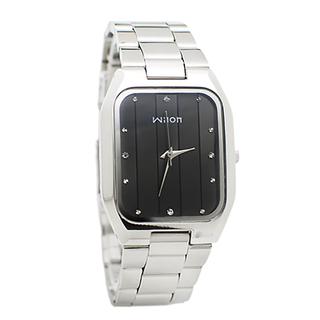 Đồng Hồ Đôi Wilon 2738 Dây Thép Không Gỉ (Có 2 Màu: Trắng, Trắng Mặt Đen)