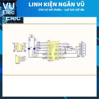 Module Max3232 RS232 TTL