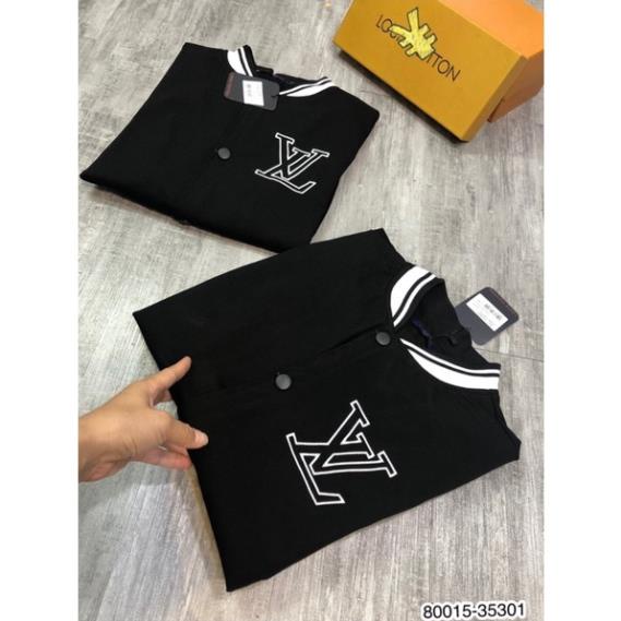 SALE Áo Bomber Nỉ LV Cao Cấp - Áo Khoác Bomber GC Cho Nam
