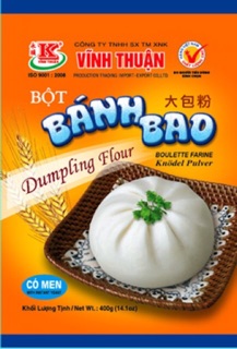 Bột bánh Bao Vĩnh thuận có sẵn men nở 400gr