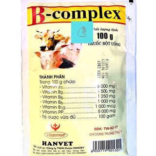 Bcomlex(100g) Hanvet dùng cho vật nuôi