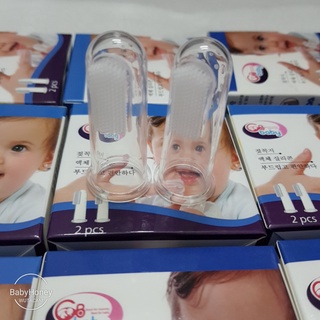 Rơlưỡi Silicon Hàn Quốc mềm dẻo ăn toàn cho bé (2 chiếc/hộp)